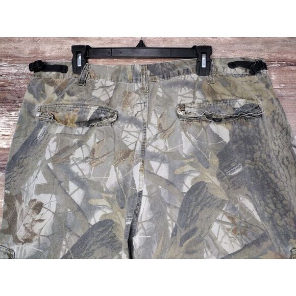 2 Pair Fusion 3D Camo Mens Pants Size XL 40/42 Hunting Pants Outfitters Ridge - Picture 9 of 12